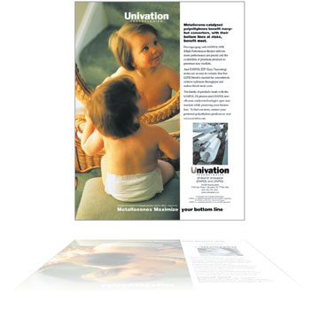 Print Ad for Univation (Maximize for Bottom Line)