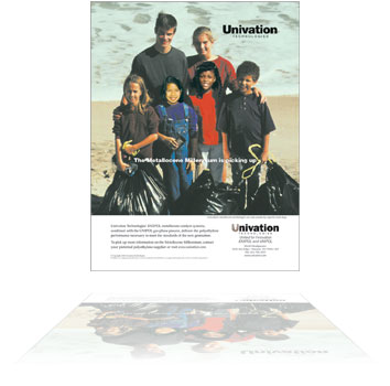 Print Ad for Univation (Picking Up)